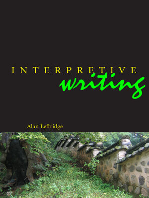 cover image of Interpretive Writing